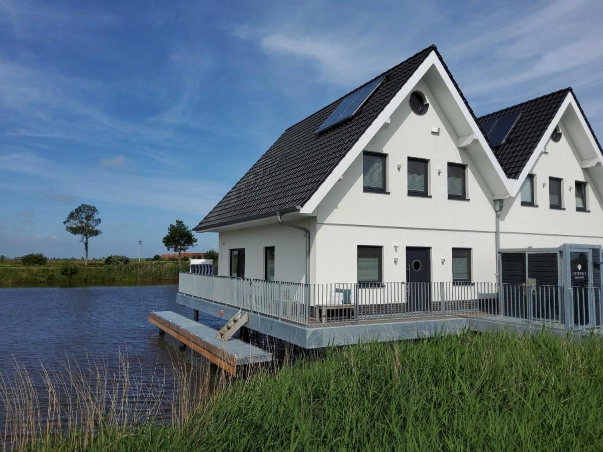 Nr 110 - Ferienhaus Seeperle Pfahlhaus Auf Der Harle كاروليننسيل المظهر الخارجي الصورة